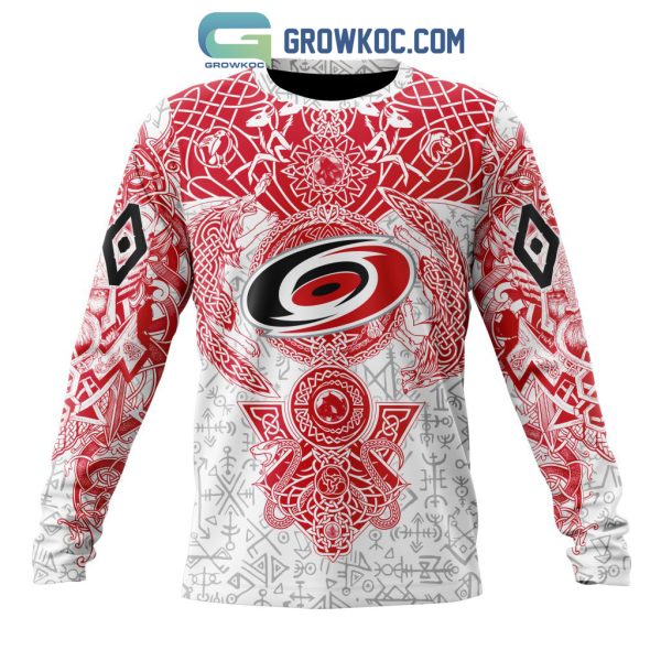 Carolina Hurricanes NHL Special Norse Viking Symbols Hoodie T Shirt