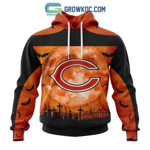 NFL Chicago Bears Personalized Special Design Paisley Design We Wear Pink Breast Cancer Hoodie T Shirt
