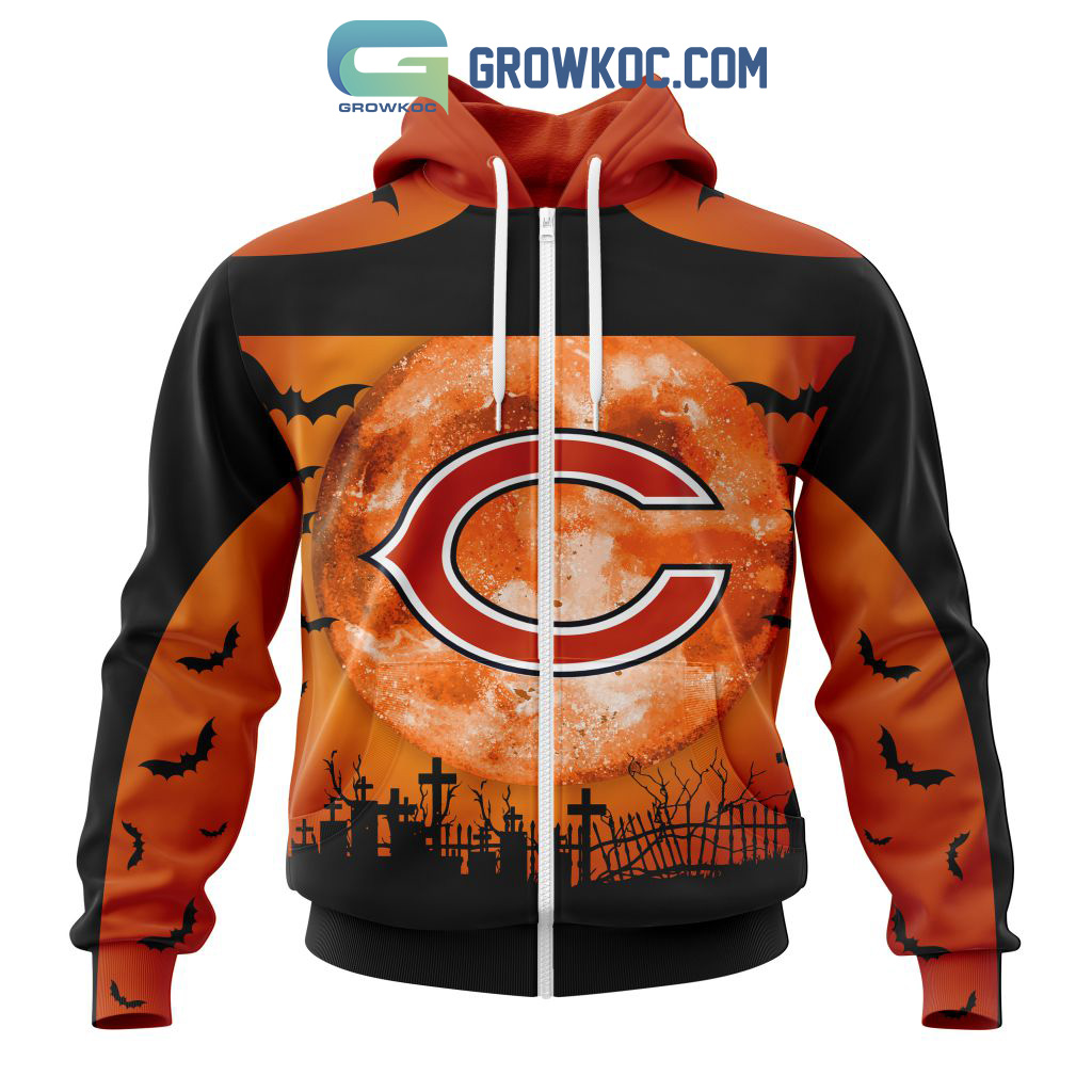 chicago bears t shirt hoodie
