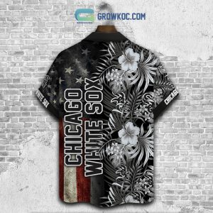 Chicago White Sox MLB American Flower Hawaiian Shirt