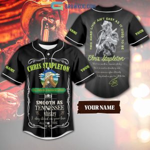 Chris Stapleton All American Road Show 2023 Personalized Baseball Jersey