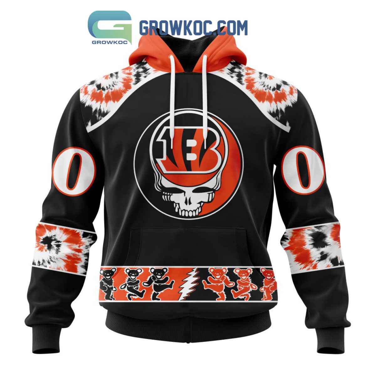 Custom Mens Cincinnati Bengals Hoodie 3D New Autism Bengals Christmas Gifts  - Personalized Gifts: Family, Sports, Occasions, Trending