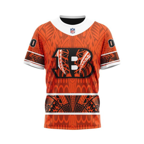 Cincinnati Bengals NFL Special Native With Samoa Culture Hoodie T Shirt