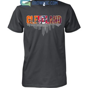 Cleveland Browns Cavaliers Guardians City Champions T Shirt