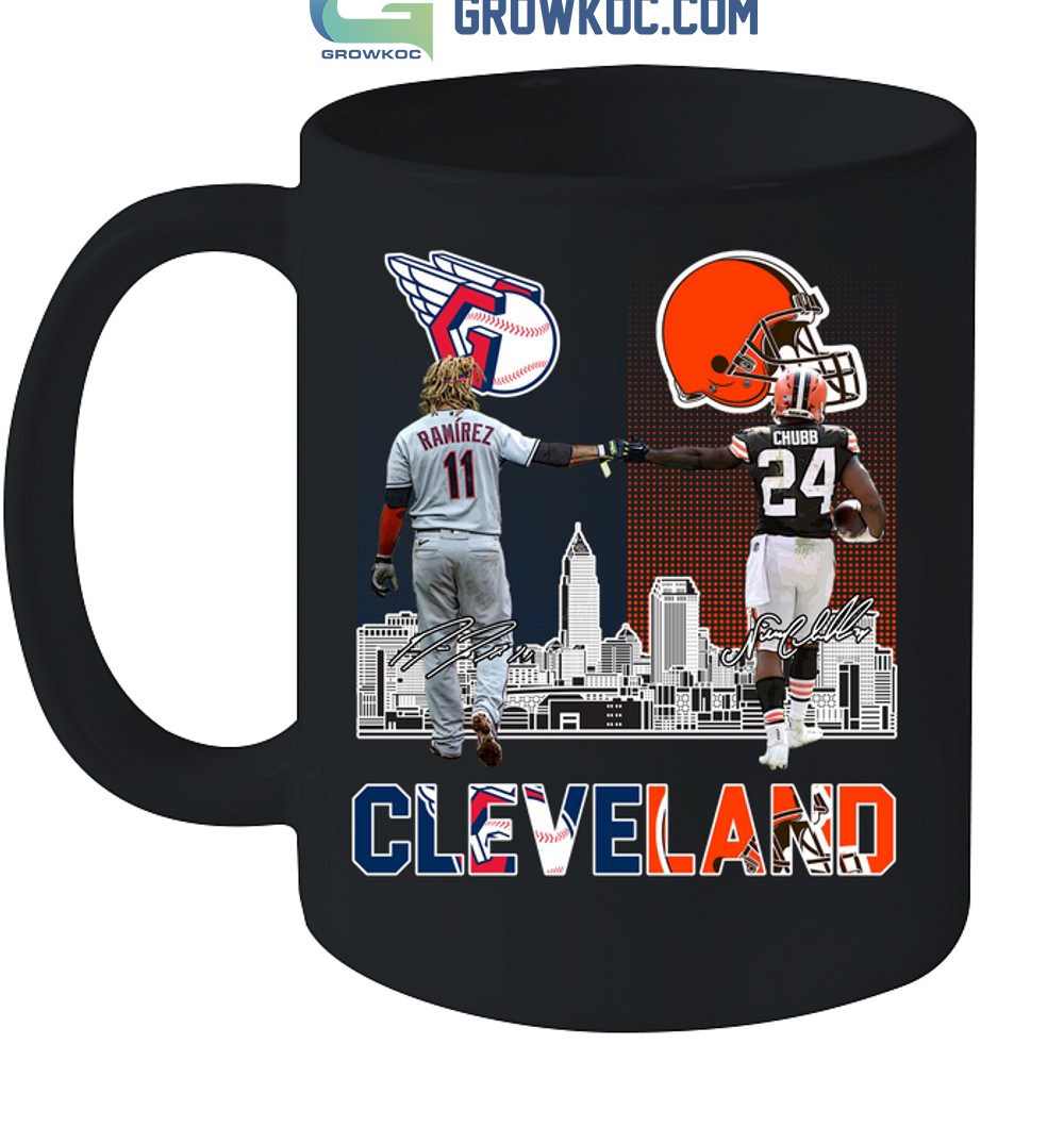 Cleveland Browns Chubb And Guardians Ramirez City Champion T Shirt - Growkoc