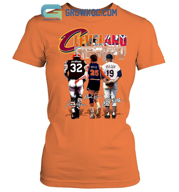 Premium Jim Brown Cleveland Browns Collection T-shirt