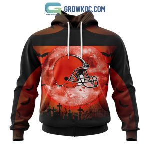 Cleveland Browns Brown American Flag Personalized Baseball Jersey
