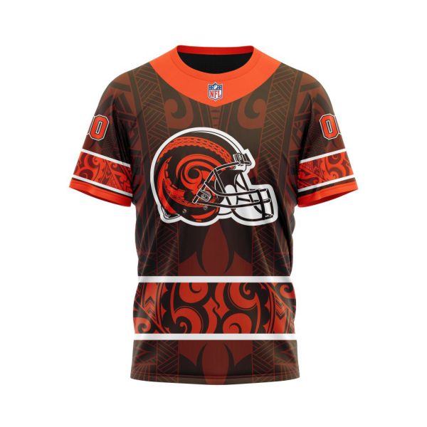 Cleveland Browns NFL Special Native With Samoa Culture Hoodie T Shirt