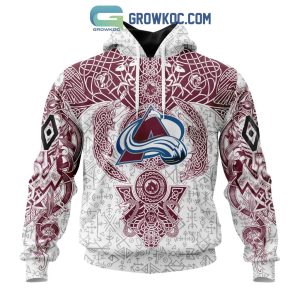 Colorado Avalanche NHL Special Norse Viking Symbols Hoodie T Shirt