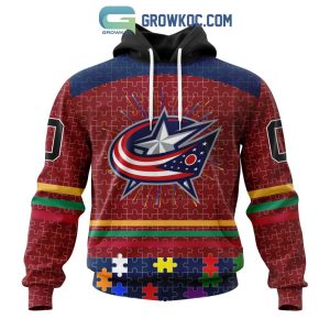 Columbus Blue Jackets NHL Mix Snoopy Peanuts Christmas Personalized Hoodie T Shirt