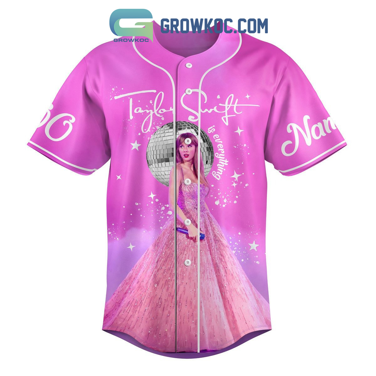 Come On Barbie Let's Go Taylor Swift Concert Personalized Baseball Jersey