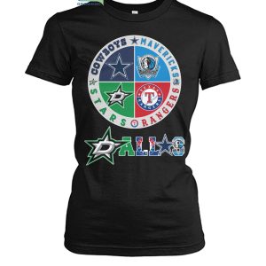 Dallas Cowboys T-shirt 3D America's Team V24 On Sale - Tana Elegant