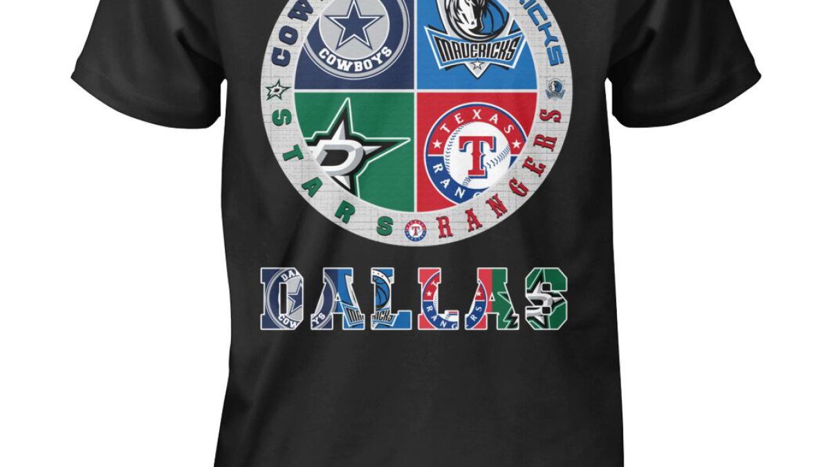 Dallas Cowboys Mavericks Rangers And Stars T Shirt - Growkoc