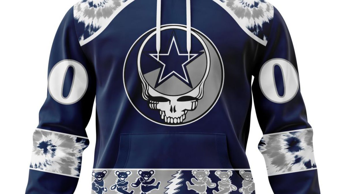 NFL Team Dallas Cowboys X Grateful Dead Hoodie 