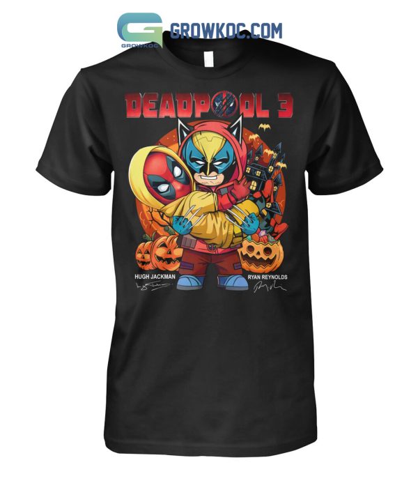 Deadpool 3 Hugh Jackman Ryan Reynolds Halloween Shirt