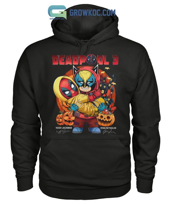 Deadpool 3 Hugh Jackman Ryan Reynolds Halloween Shirt