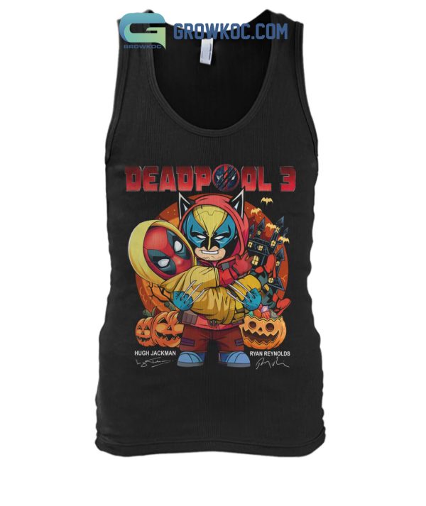 Deadpool 3 Hugh Jackman Ryan Reynolds Halloween Shirt