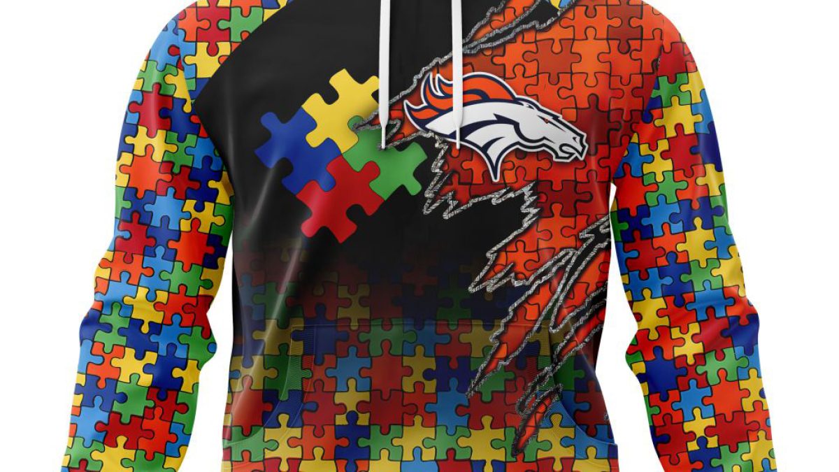 AVAILABLE NFL Denver Broncos Special MotoCross Concept Hoodie