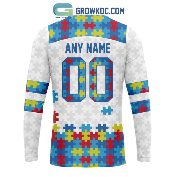 Detroit Lions NFL Autism Awareness Personalized Hoodie T Shirt