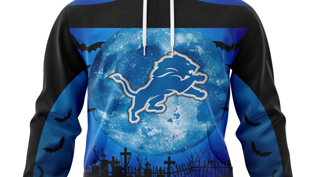 Men's Black Detroit Lions Camo Raglan T-Shirt