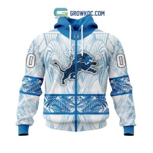 Detroit Lions NFL Special Native With Samoa Culture Hoodie T Shirt