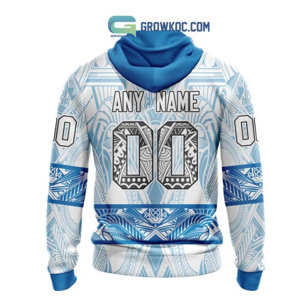 Detroit Lions NFL Special Native With Samoa Culture Hoodie T Shirt