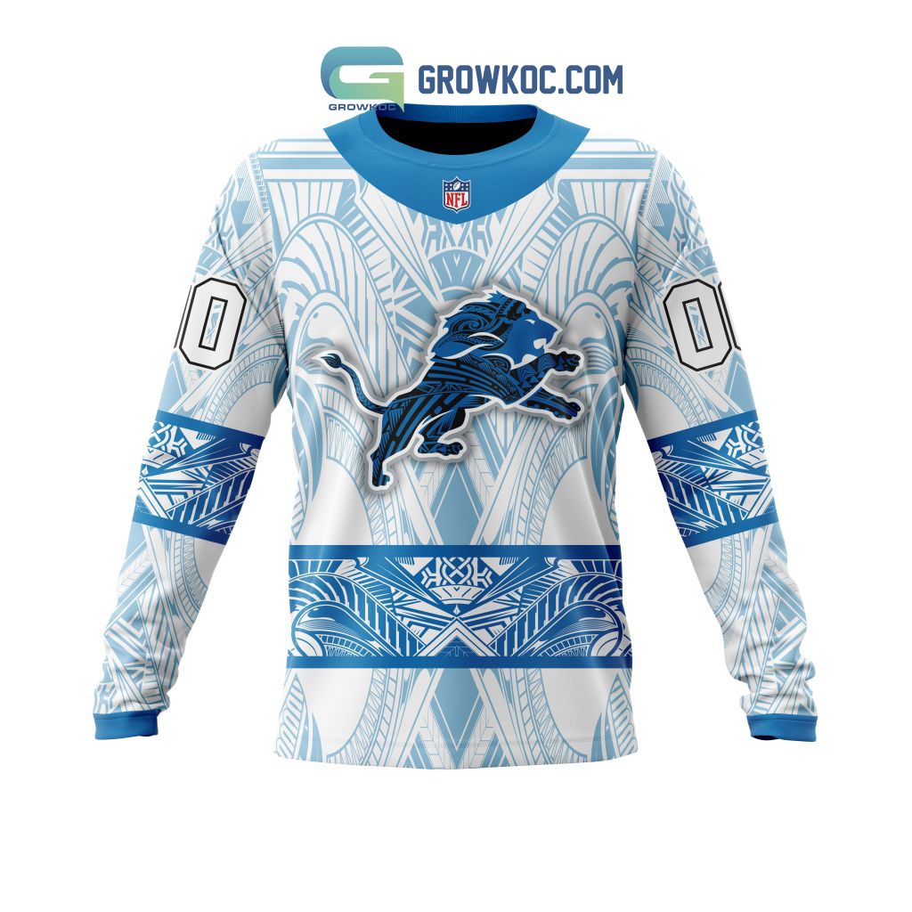 Detroit Lions NFL Personalized Home Jersey Hoodie T Shirt - Growkoc