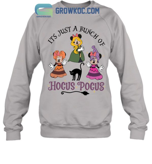 Disney Mickey Its Just A Bunch Of Hocus Pocus Halloween T Shirt