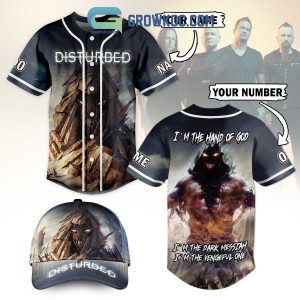 Disturbed I’m The Hand Of God Personalized Baseball Jersey