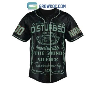 Disturbed Take Back Your Life 2023 Personalized Baseball Jersey