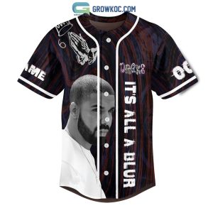 Drake And 21 Savage It’s All A Blur Tour Personalized Baseball Jersey