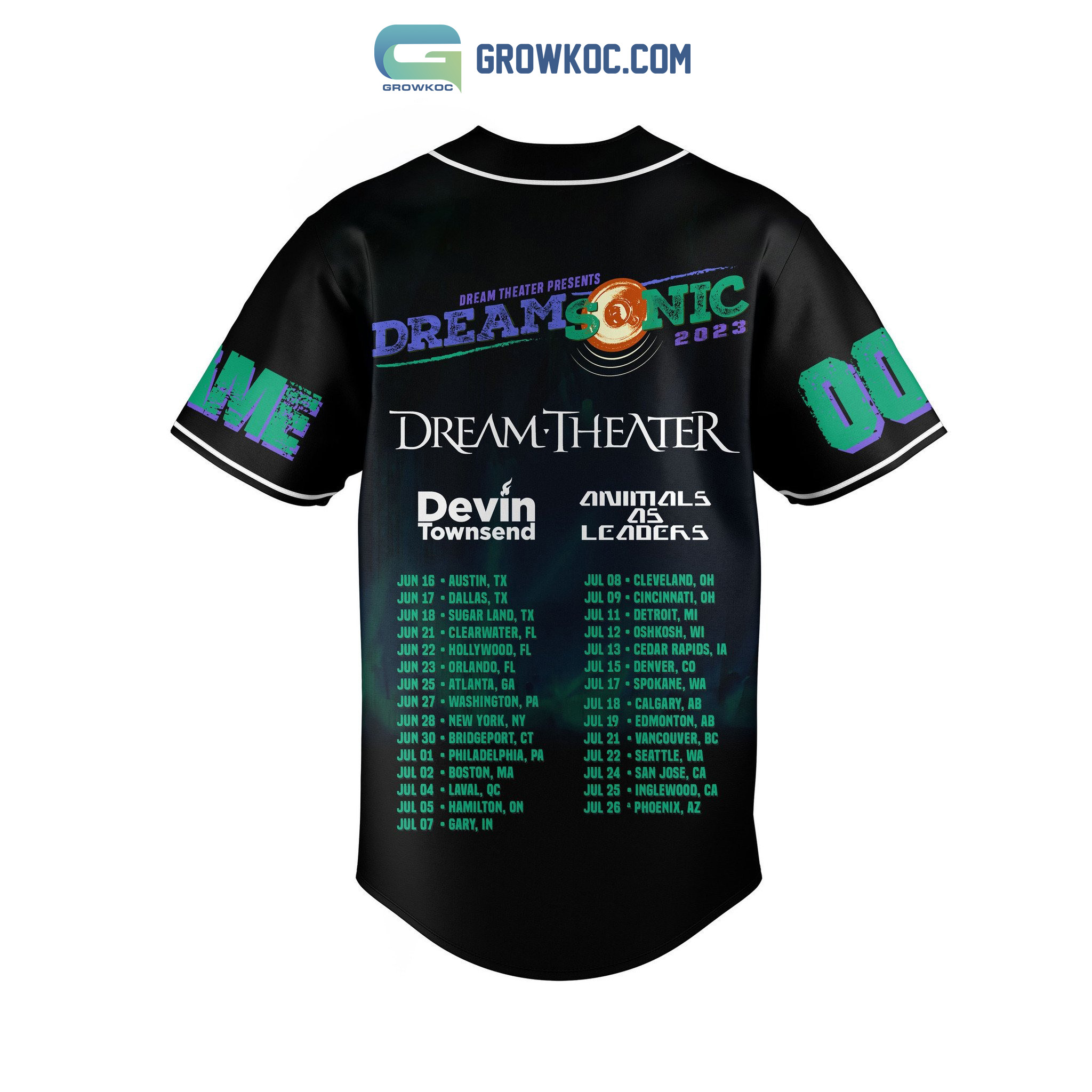 Dream Theater Presents Dream Sonic 2023 Personalized Baseball Jersey -  Growkoc