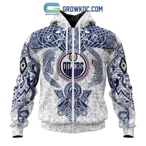NHL Edmonton Oilers Personalized Specialized We Wear Pink Breast Cancer  Design Hoodie T-Shirt - Growkoc