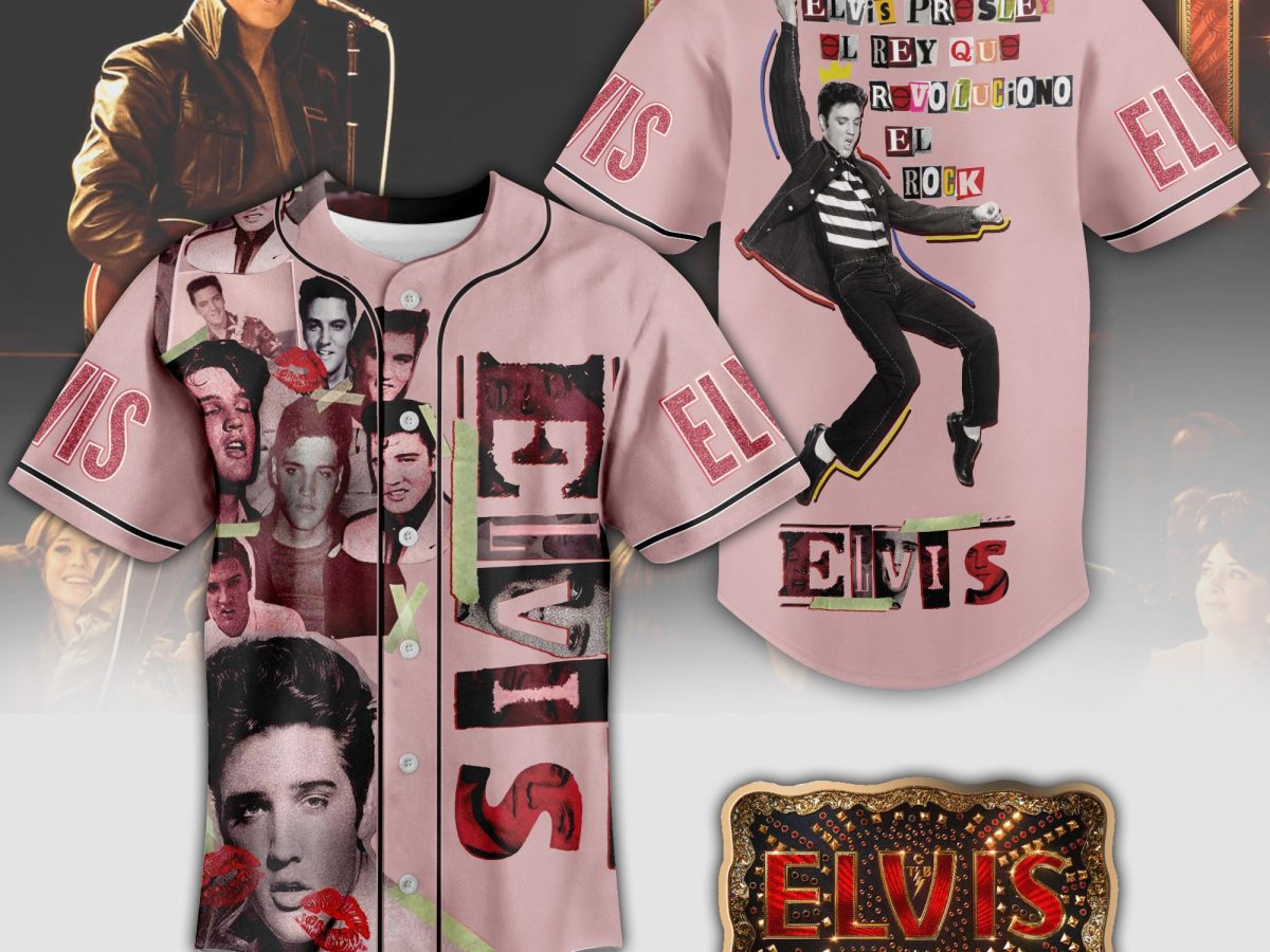 Chicago Cubs Elvis Presley Baseball Jersey 