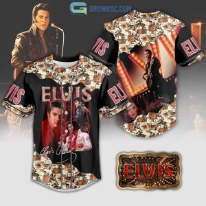Elvis Presley El Rey Que Revoluciono El Rock Baseball Jersey
