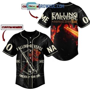 Falling In Reverse Present The Popular Mons Tour Personalized Baseball Jersey