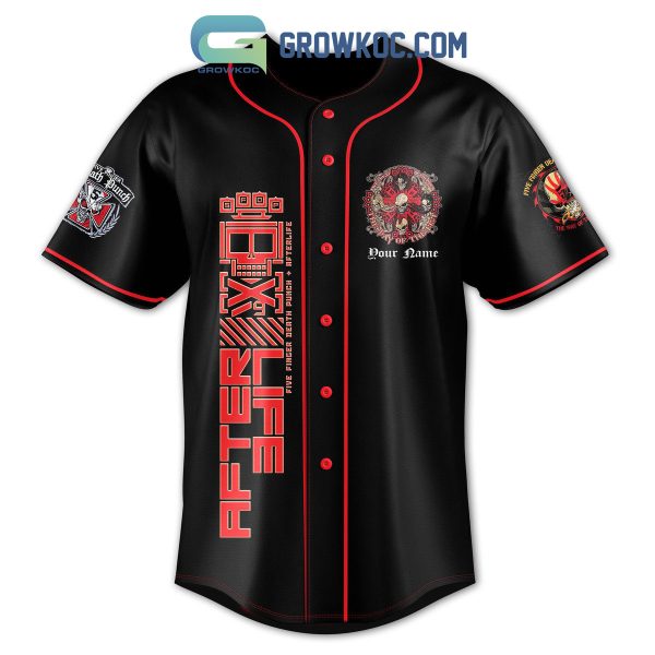 Five Finger Death Punch Skull 5FDP Personalized Baseball Jersey