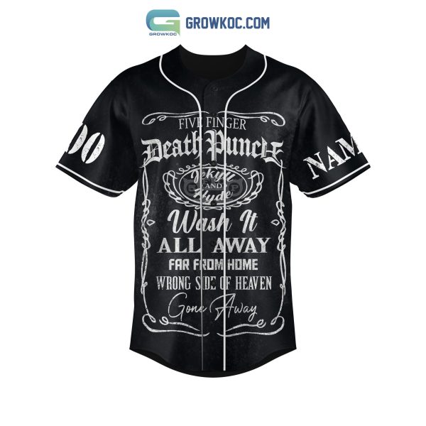 Five Finger Death Punch Wear A Smile On My Face But There’s A Demon Inside Personalized Baseball Jersey