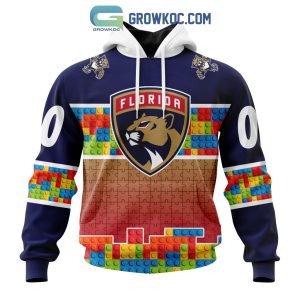 Florida Panthers NHL Special Autism Awareness Design Hoodie T Shirt