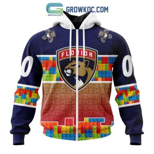 Florida Panthers NHL Special Autism Awareness Design Hoodie T Shirt