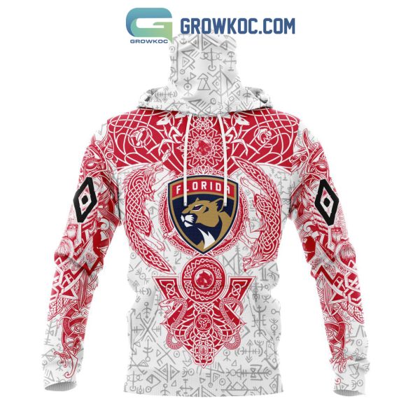 Florida Panthers NHL Special Norse Viking Symbols Hoodie T Shirt