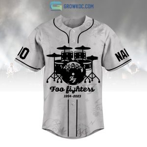 Foo Fighters A Matter Of Time Personalized Baseball Jersey