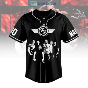 Foo Fighters American Tour 2023 Personalized Baseball Jersey