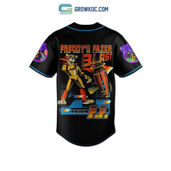 Freddy’s Fazer Blast Personalized Baseball Jersey