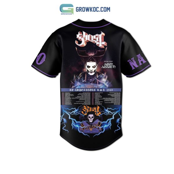 Ghost Impera Tour With Special Guest Amon Amarch Personalized Baseball Jersey