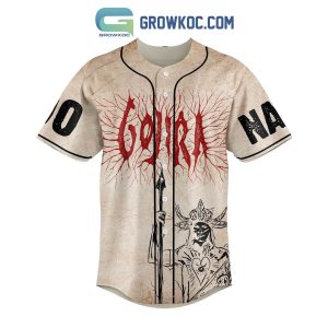 Gojira And Mastodon The Mega Monsters Tour 2023 Personalized Baseball Jersey