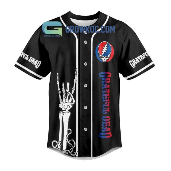 Grateful Dead Even When I’m Dead My Soul Still Rockin Baseball Jersey