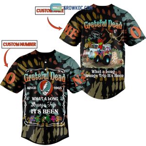Grateful Dead The Final Tour Summer 2023 Personalized Red Design Baseball  Jersey - Growkoc