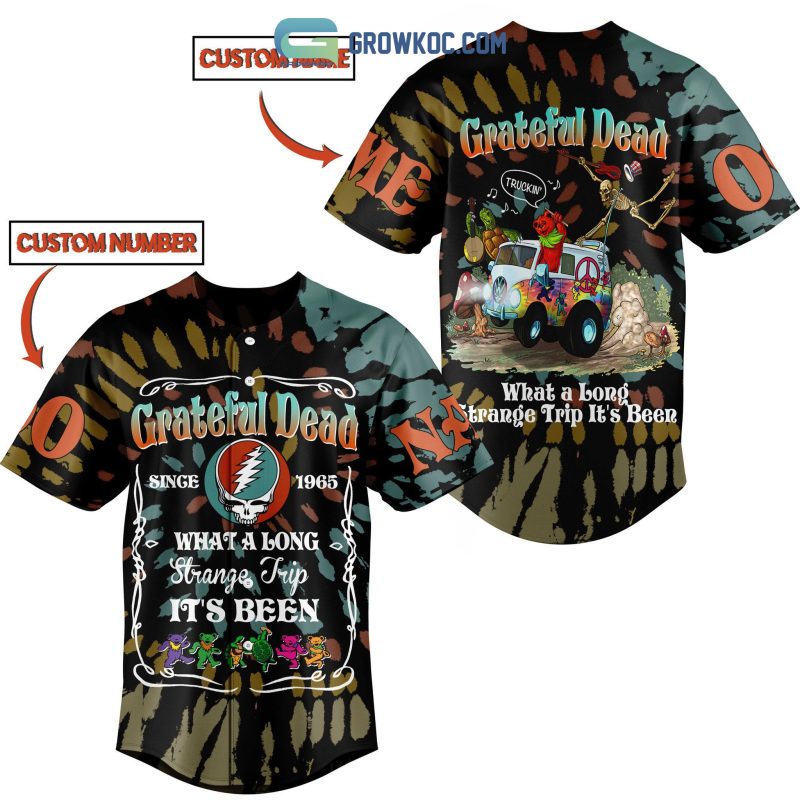 Grateful dead best sale baseball shirt