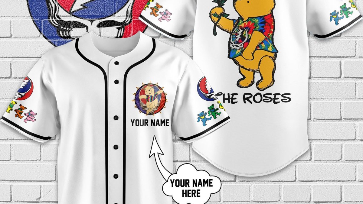 Grateful Dead Memories Personalized Black Design Baseball Jersey - Growkoc